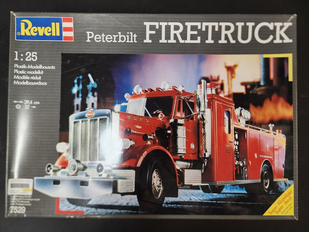 Revell Peterbilt Fire Truck 1 25 for sale online | eBay