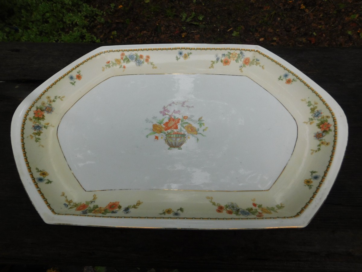 Antique circa 1920 MZ Altrohlau CMR Czechoslovakia Diana Platter