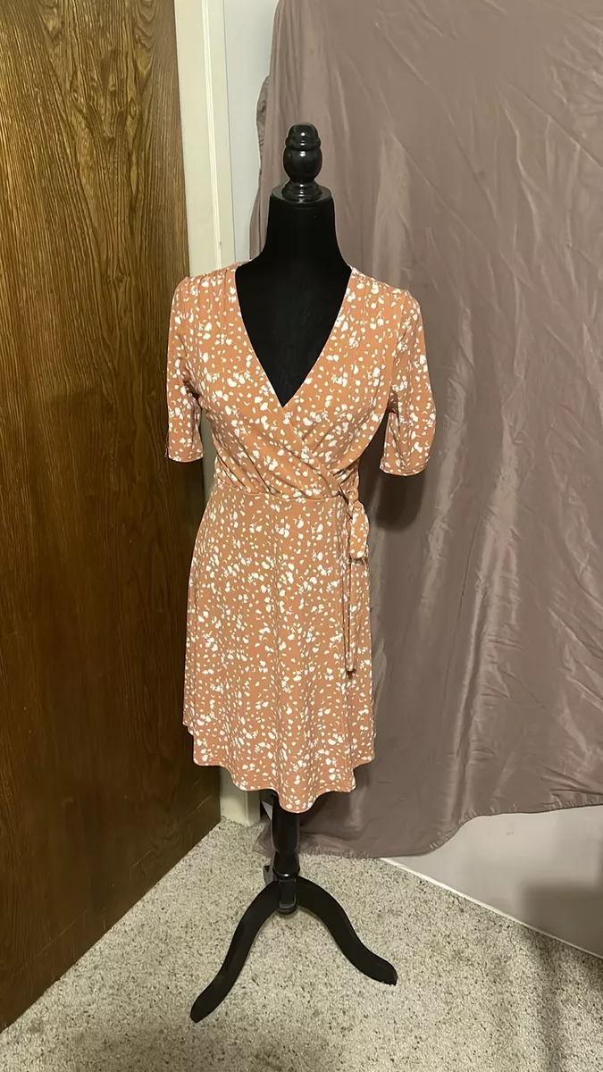 Gilli faux store wrap dress