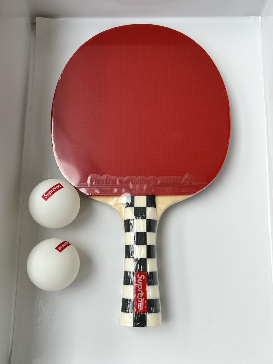 SUPREME®/BUTTERFLY TABLE TENNIS RACKET SET Rare Authentic