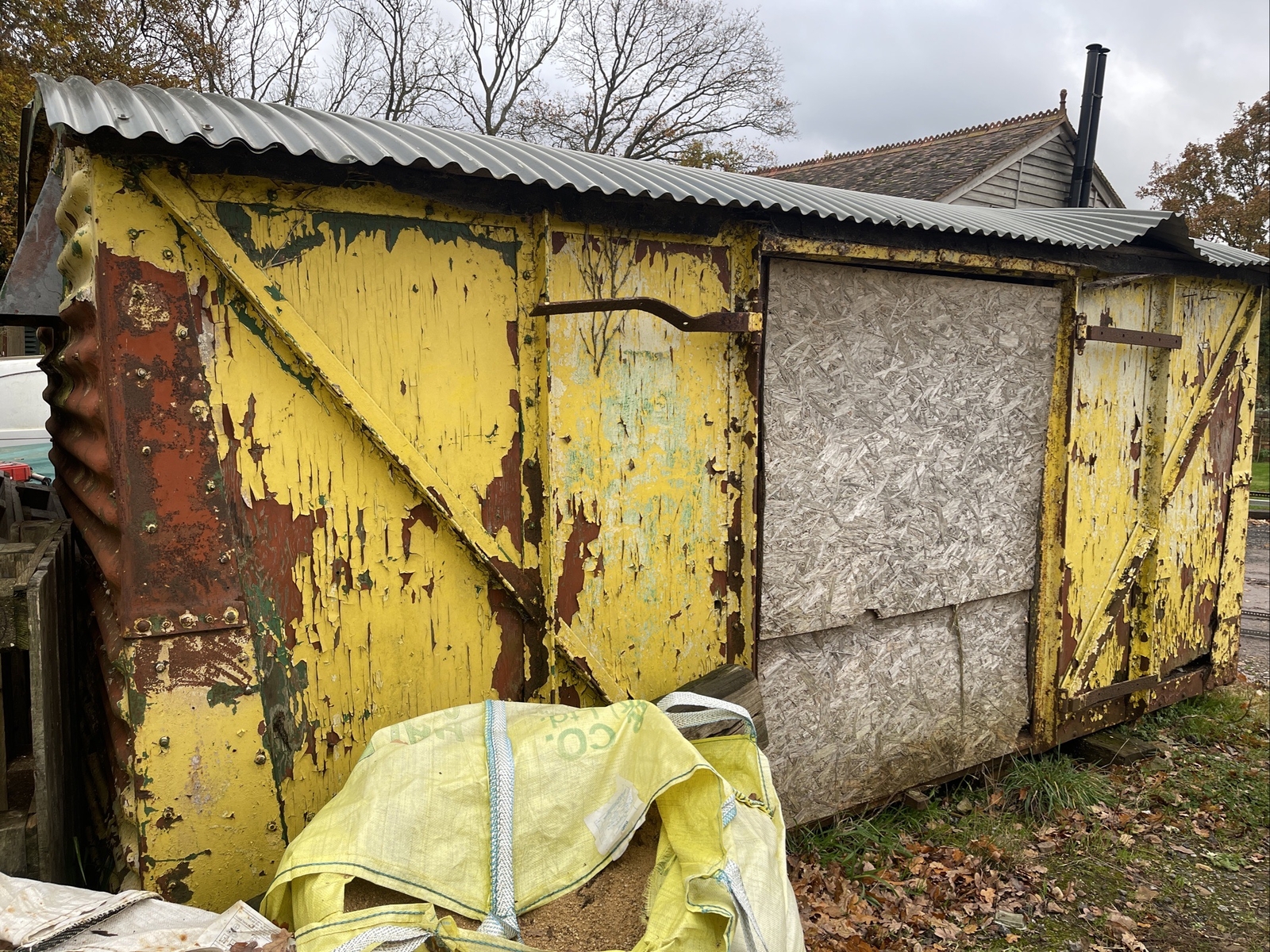 Railway Carriage Restoration Cabin Holiday Glamping Off Grid Storage
