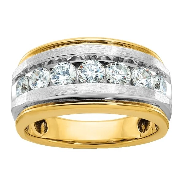 Joyas de Diamantes Oro Amarillo Blanco para hombres