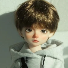 Adorable Boy 1/6 BJD Doll SD Resin Joint Nude Doll with Face Makeup Handmade Toy