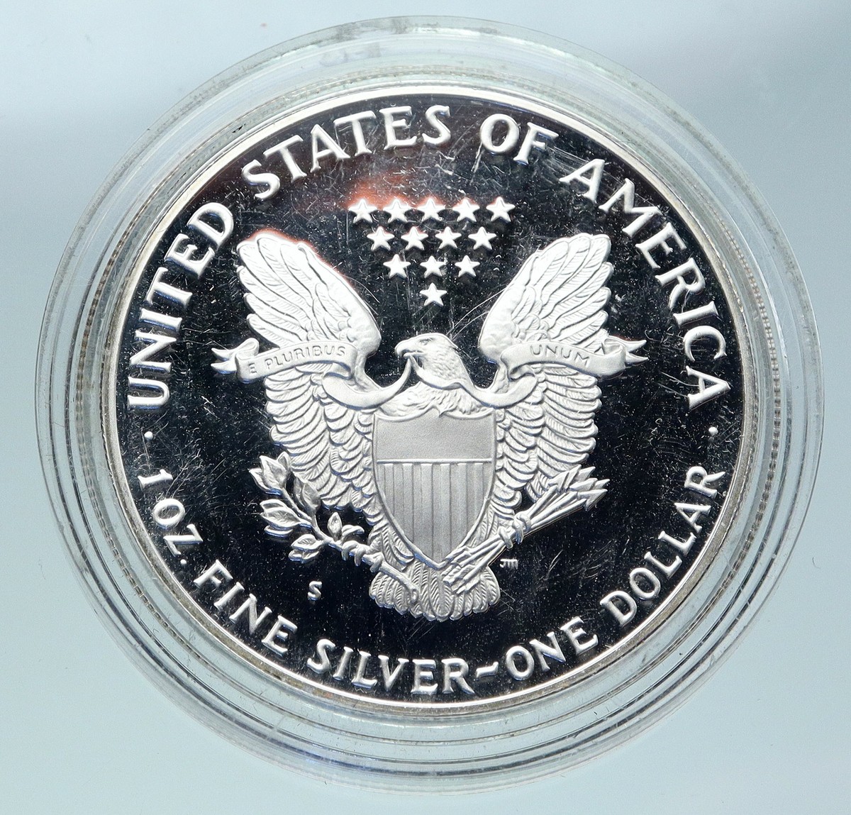 1987 UNITED STATES USA American Eagle & Liberty PROOF SILVER