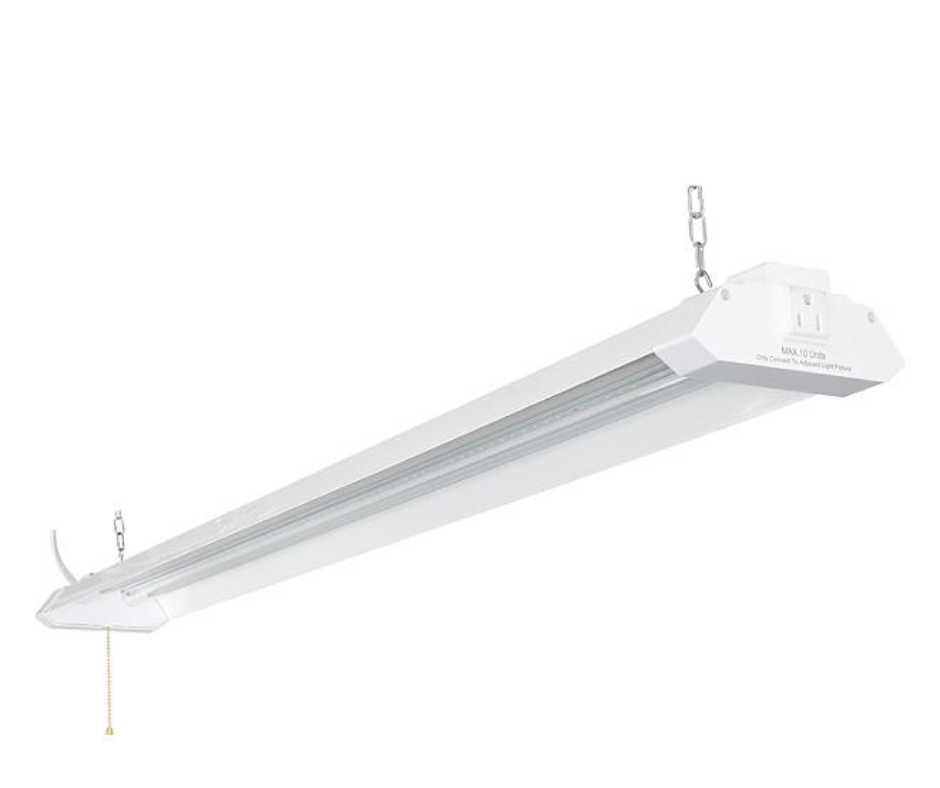 Honeywell 5000 Lumen 4' LED Metal Shop Light (White Finish) Great Price