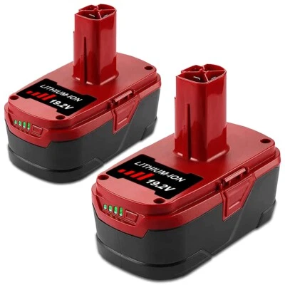 SKYON 2X For Craftsman 19.2 Volt PP2030 C3 6.5Ah Lithium XCP Battery 11376 130279005
