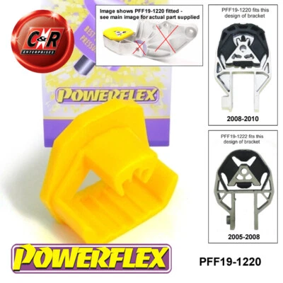 Powerflex Inférieur Support Moteur Insert Pour Ford Focus Mk2 st (2005-2010) - Photo 1/4
