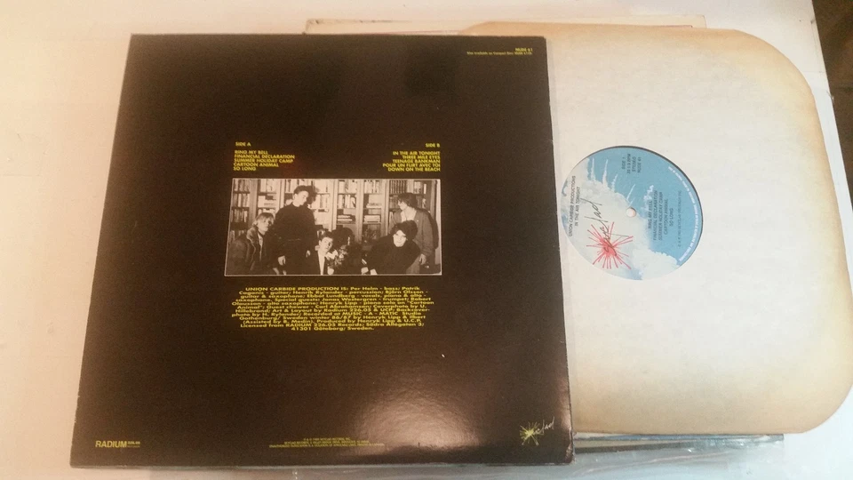 Union Carbide Productions In The Air Tonight LP 1989 nude 61 skyclad us NM vinyl Foto 2 de 2