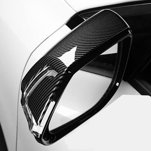 Fit For/Kia Niro 2022 2023/Carbon Fiber Side Door/Rearview Mirror Cover Trim/Cap - Picture 3 of 3