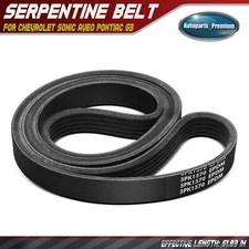 61.83" Serpentine Belt for Chevrolet Sonic Aveo Pontiac G3 G3 Wave Suzuki Swift+