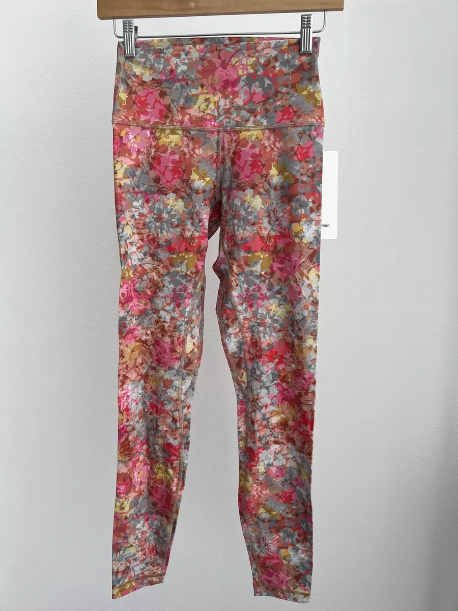 Lululemon Align HR Pant 28 NWT Sizes 4 6 8 IFLO Floral Print Nulu Fabric
