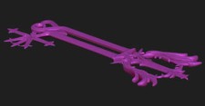 Kingdom Hearts Oathkeeper Keyblade