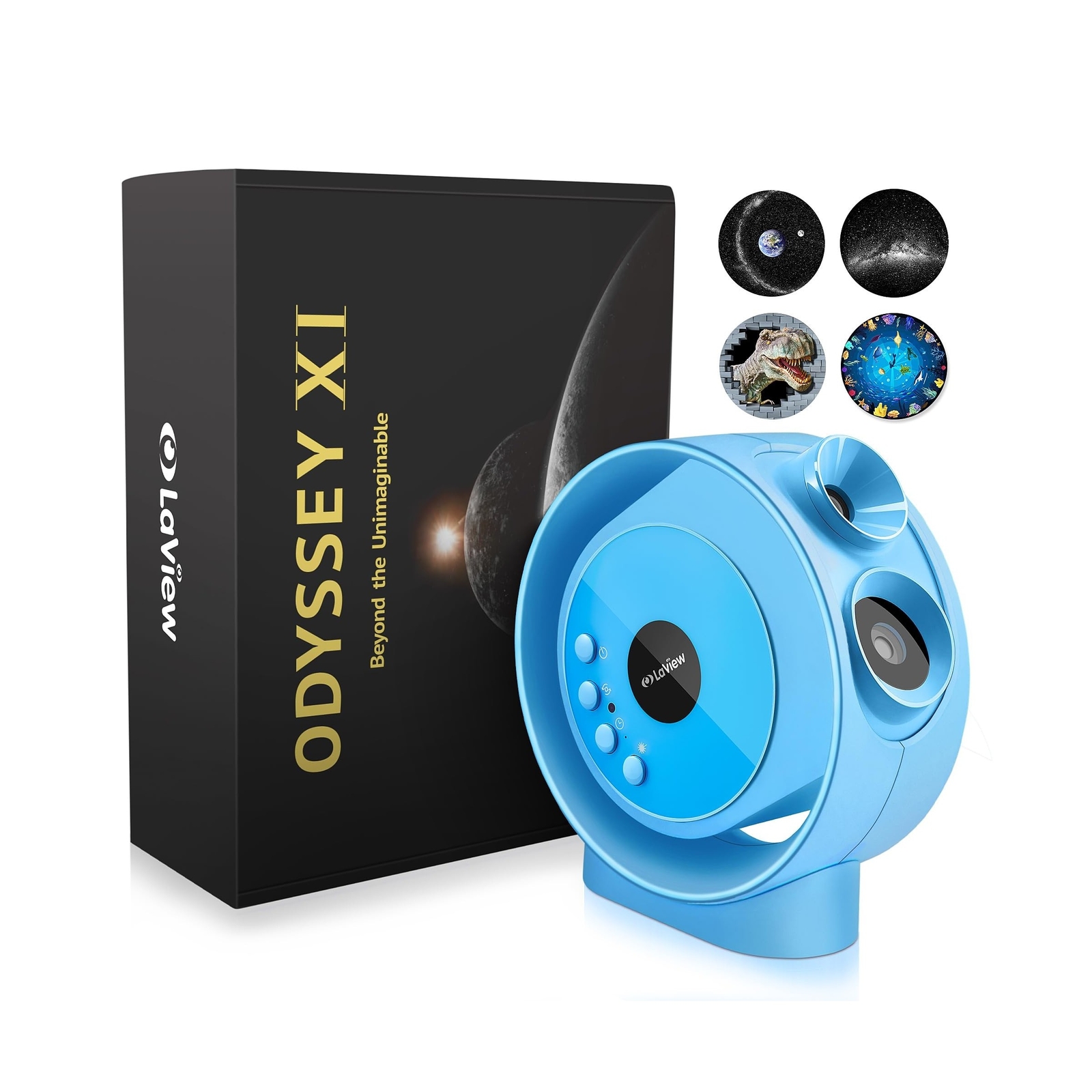 LaView Galaxy/Star Projector, Home Planetarium Projector with 130 ft² Proje