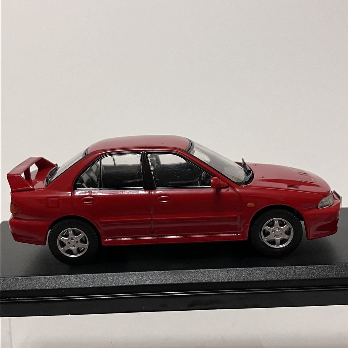 1:43 Mitsubishi Lancer Evolution I Diecast Toy Car Rare JDM Red