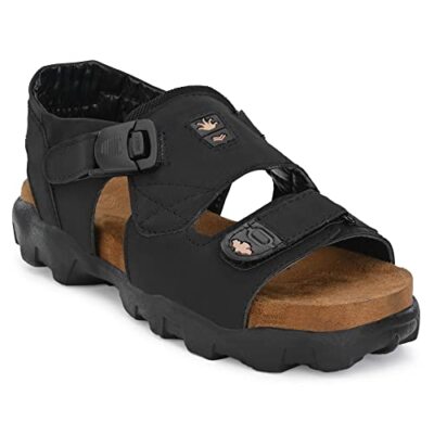 Latest Collection of Men's Casual Stylish Sandals Floaters in Black