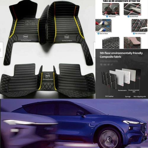For Toyota 4Runner 1995-2020 Car Floor Mats Anti-slip Custom Liners Carpets Rugs - Imagen 38 de 42