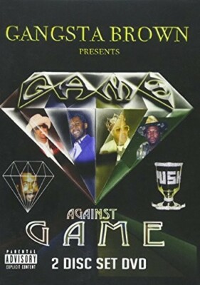 Gangsta Brown Presents Game Against Game 2-DVD Set (New/Sealed) Explicit Content