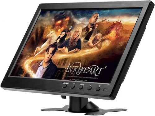 10.1 Zoll Monitor PC Bildschirm 1080P mit HDMI USB BNC AVI VGA für Gaming PC TV - Bild 3 von 12