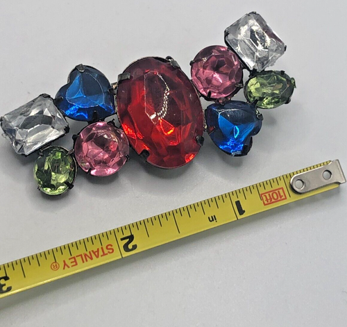 Vintage Faux Gemstone Pin - Picture 3 of 4