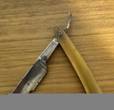 Vintage Wade & Butcher Sheffield Straight Folding Shaving Razor