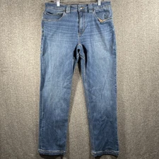 Duluth Trading Co Jeans Mens 34X32 Fits 33x31 Ballroom Double Flex Standard Fit