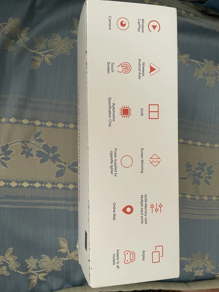 Dual Dash Cam with Screen 9.3 Inch Android Car Wireless A-pple Carplay - Immagine 3 di 3