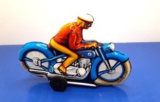 Phillip Niedermeier Blech Motorrad Made in Western Germany Blechspielzeug TOP