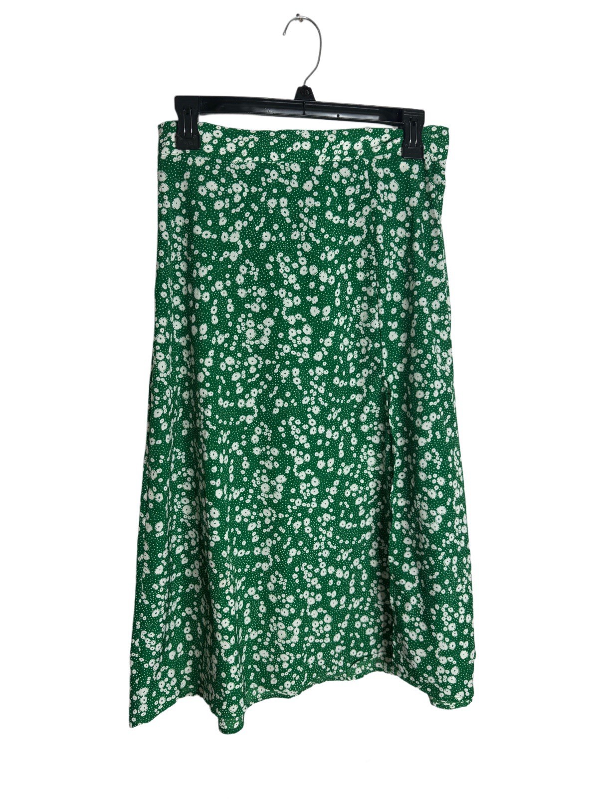SHEIN Green Floral Midi Skirt Size Medium