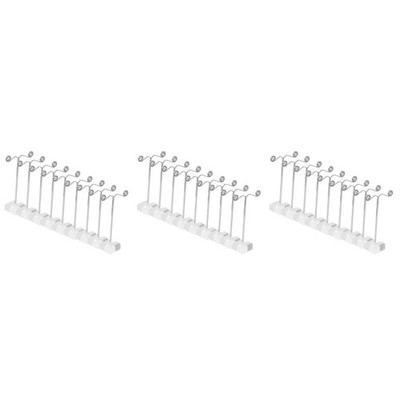  3 Pieces Ohrring-aufbewahrungshalter Ohrringe Ständer Ohrring-Displayhalter