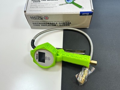 NEW Matco Tools DT7G GREEN Rechargeable Digital Tire Inflator in Original Box