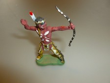 xiloplasto - comoplasto 7 cm soldatino indiano  con arco