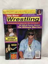 1996 September New Wave Wrestling Ultimate Warrior Cover #23 Issue WWF WCW WWE
