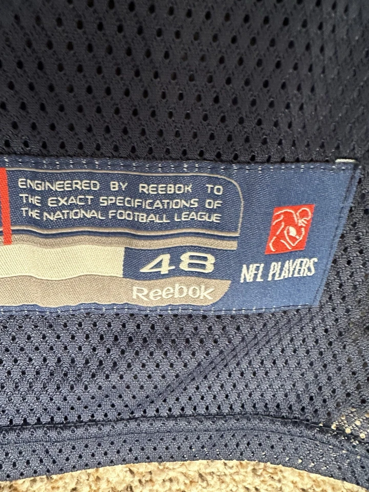 JERSEY RETRO CHARLES WOODSON GREEN BAY PACKERS - Reebok Onfield Azul Hombre 48 Foto 3 de 4
