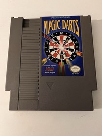 MAGIC DARTS NINTENDO NES Tested WORKING Original Box Video Game  Case