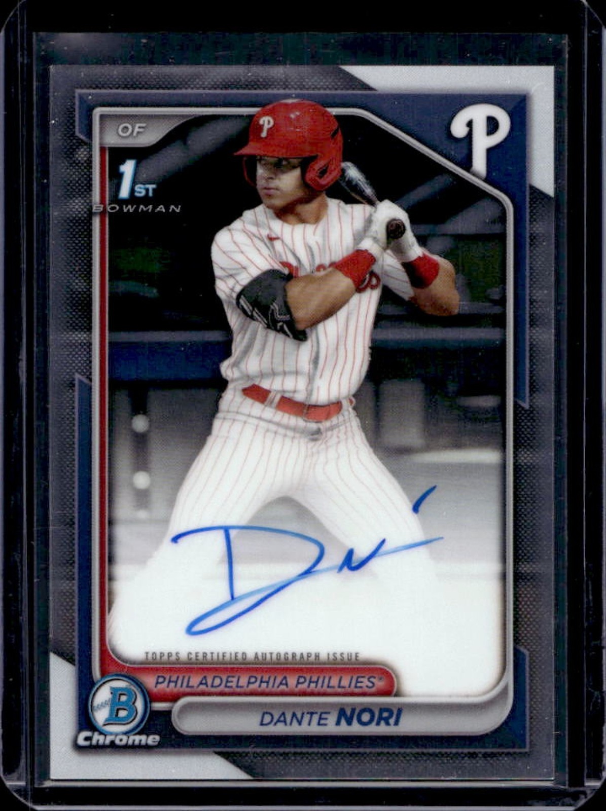 2024 Bowman Draft Dante Nori Chrome Auto 1st #CPA-DN Phillies
