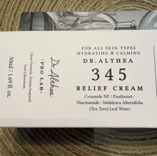 Dr.Althea 345 Relief Cream 50 ml / 1.69 fl oz Korean Skincare Acne / Sensitive