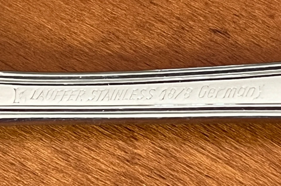 Cubiertos de acero inoxidable Towle Lauffer ROSA ANTIGUA 18/8 ALEMANIA - Elección Foto 3 de 4