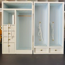 Barbie Silkstone Fashion Model Collection Wardrobe Trunk Closet Case Mattel