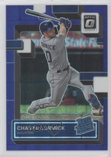 2022 Donruss Optic Rated Rookie Purple Pandora Prizm 8/99 Chas McCormick 10vb