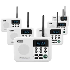 Wuloo 22-channel One-way Wireless Intercoms System Home 1mile Intercomunicador