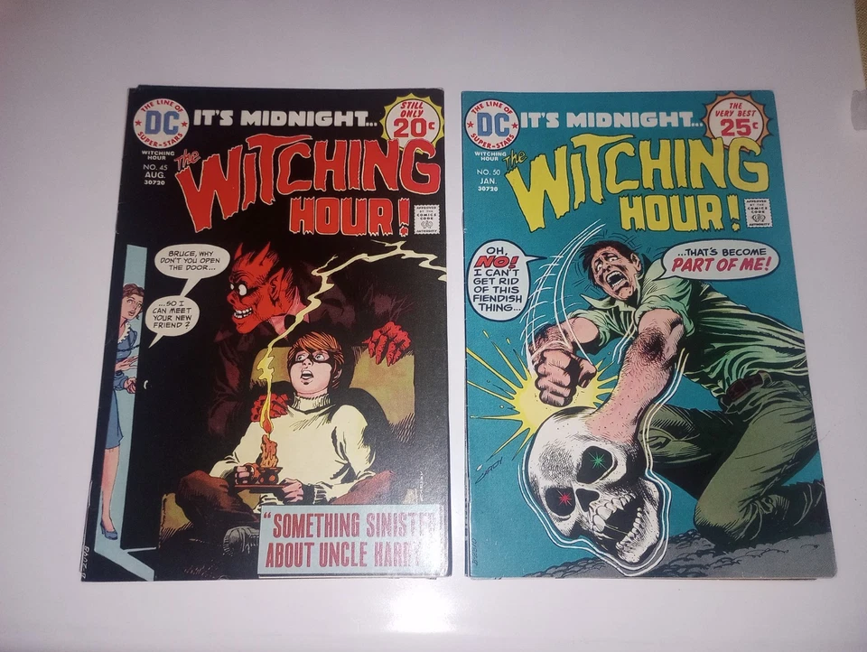 IT'S MIDNIGHT... THE WITCHING HOUR House of Secrets DC Comics Lot Of 7 - Image 3 of 4