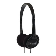 Koss KPH7 Lightweight Portable Headphone, Black