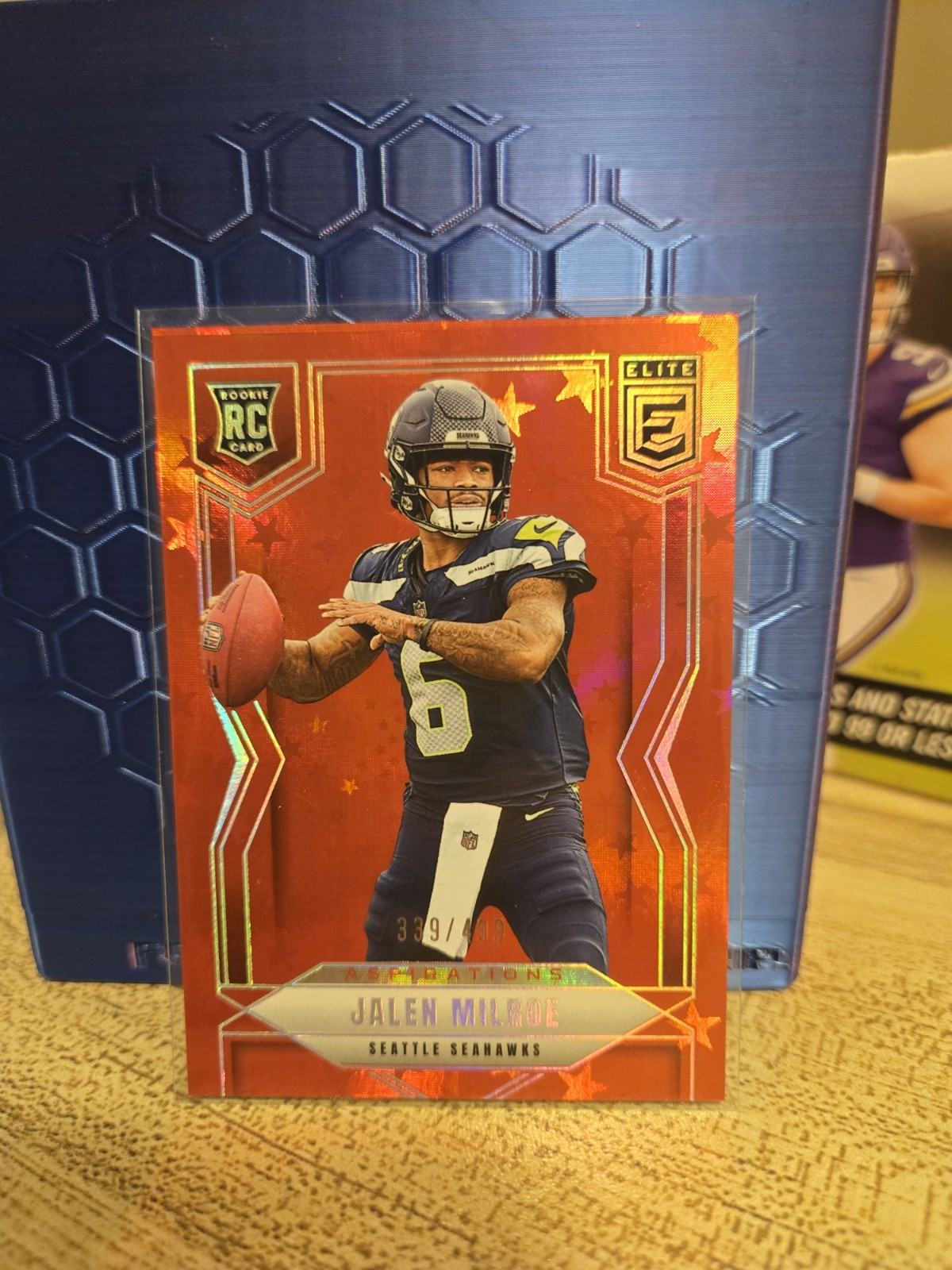 2025 Panini Donruss Elite -Rookies Jalen Milroe #131 Aspirations Stars /499 (RC)