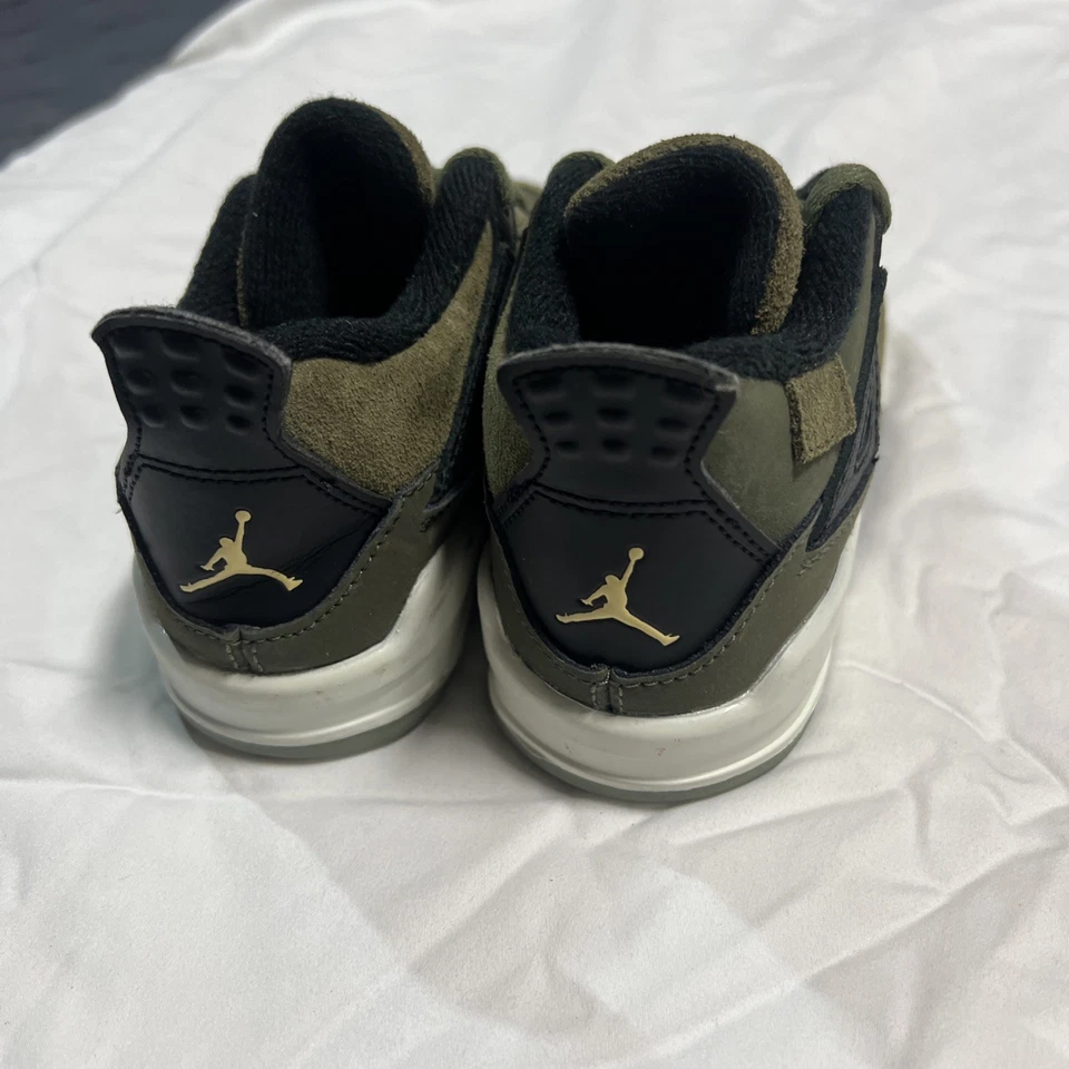 Jordan Retro 4 Craft Preschool Size 9c Pre Owned FB9930-200 - Image 3 of 4