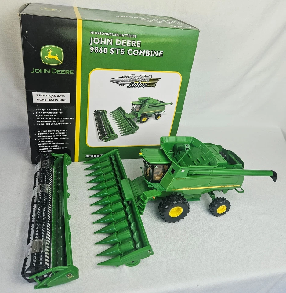 Ertl John Deere 9860 STS Combine 1/32 15798 - Image 2 of 4