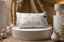 100% Wool Pillow Natural Bed Pillows for Slee...