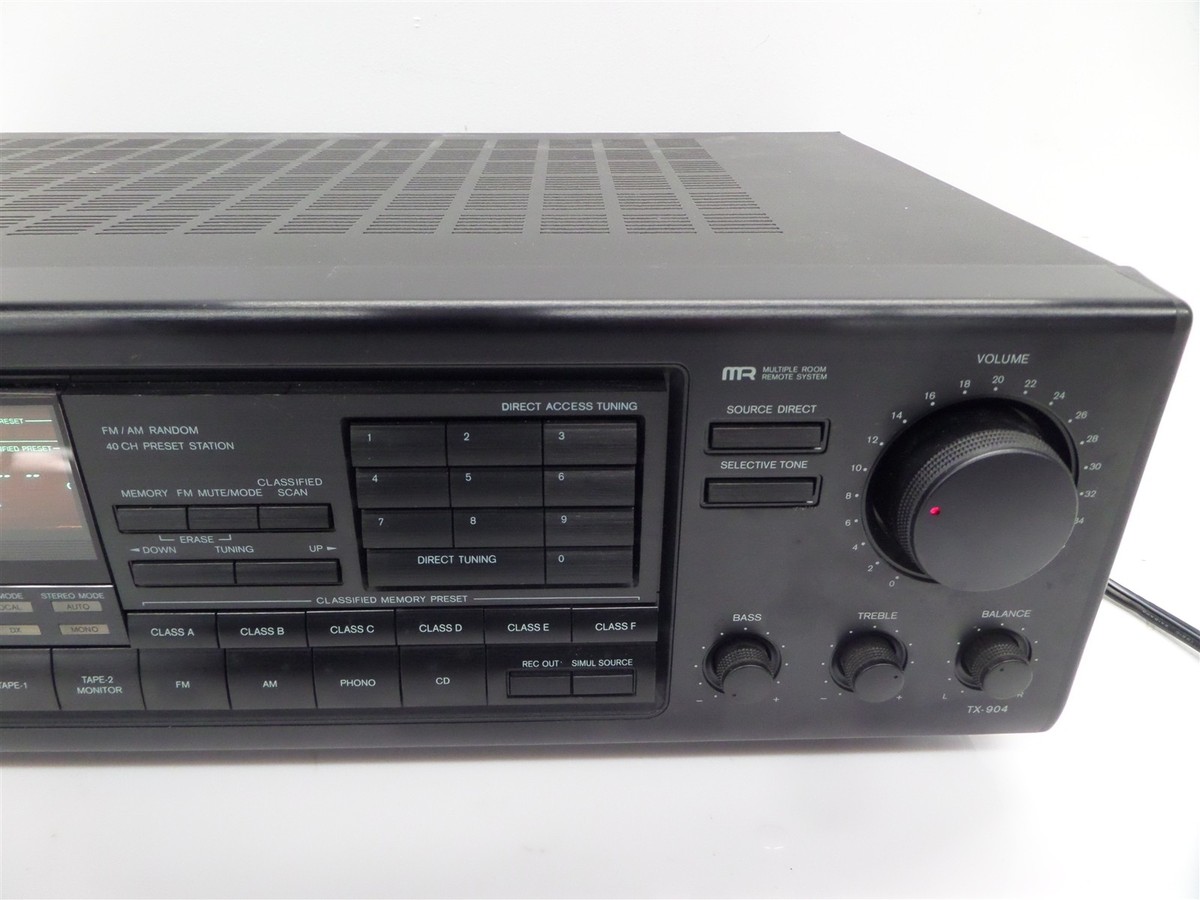 Onkyo Tx-904 Quarts Synthesized Tuner Amplifier R1 for sale online