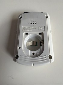 Sega Dreamcast VMU White HKT-7000, T&W, Loose Screws, No Battery & Top Covers