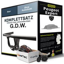 Anhängerkupplung starr für PEUGEOT Expert +E-Satz NEU AHK