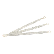 Braided Tinned Copper Cable 5PCS Universal Car Engine Ground Strap 3x10" & 2x13"